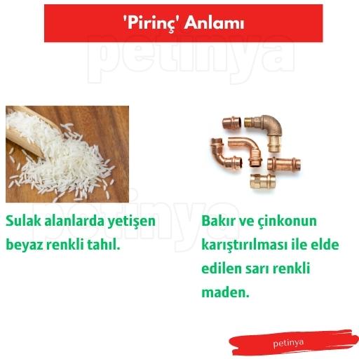 Pirinç Anlamı