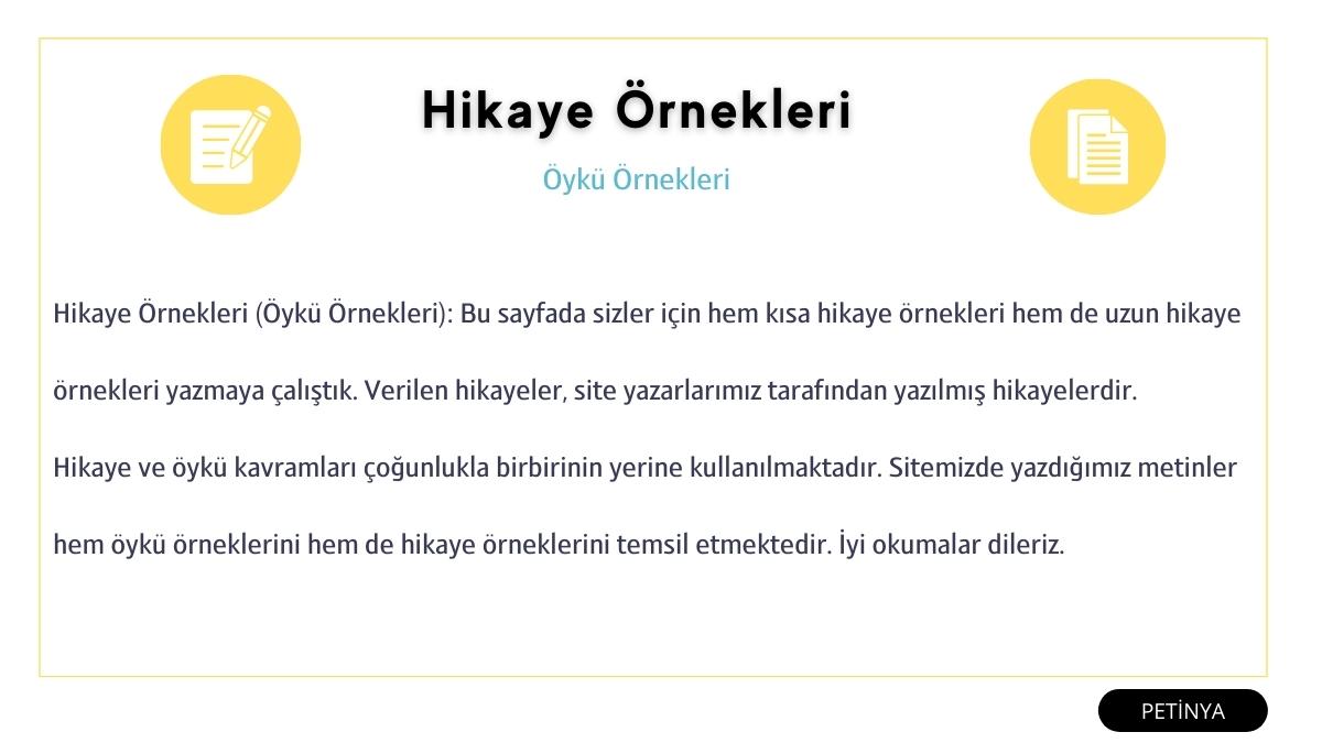 hikaye ornekleri ouku ornekleri