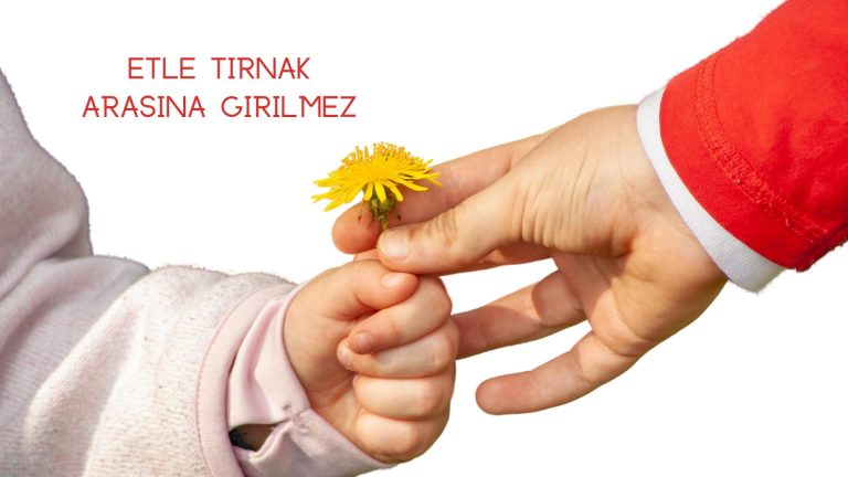 etle tirnak arasina girilmez